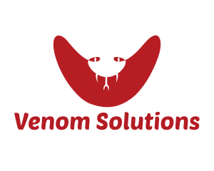 Venom - Red Cobra Venom logo design