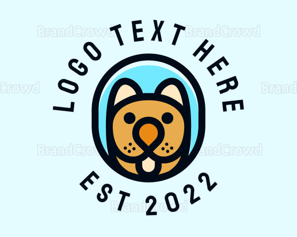 Terrier Pet Dog Logo