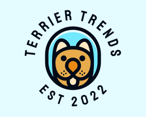 Terrier Pet Dog  logo design