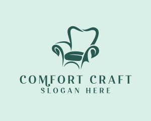 Upholstery - Eco Friendly Sofa Upholstery logo design