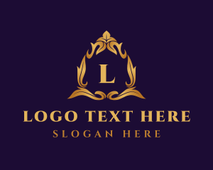 Letter - Golden Crest Letter logo design