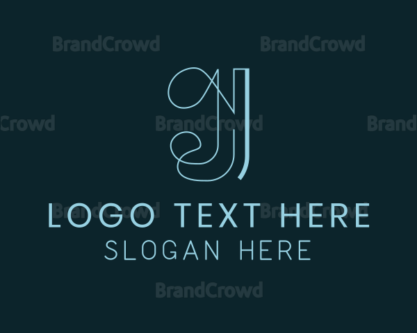 Elegant Boutique Letter J Logo