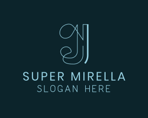 Writer - Elegant Boutique Letter J logo design