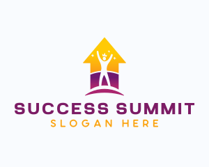 Leader Achievement Success logo design