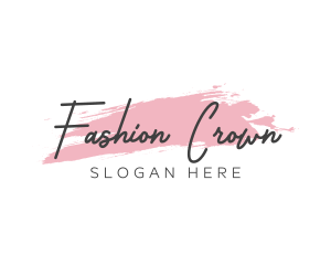 Fashion Watercolor Style logo design