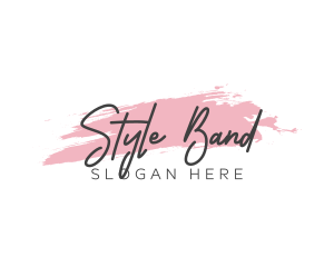 Fashion Watercolor Style logo design