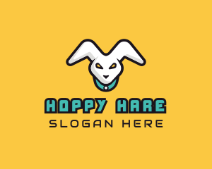 Bunny Rabbit Hare logo design