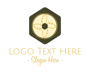 Elegant - Luxurious Feather Lettermark logo design