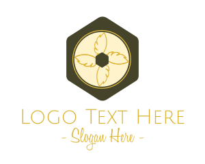 Cotton - Luxurious Feather Lettermark logo design