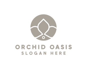 Orchid Circle logo design