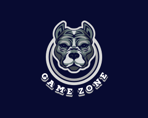 Pitbull Canine Gaming logo design