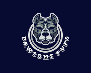 Pitbull Canine Gaming logo design