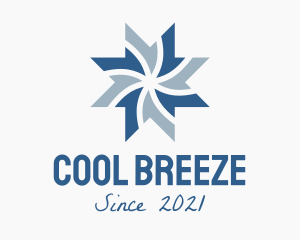Refrigeration - Star Cooling Air Conditioning logo design