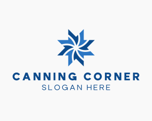 Star Cooling Air Conditioning  logo design