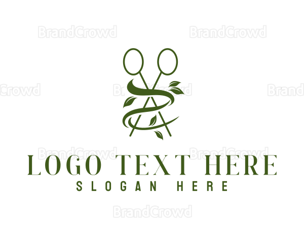 Organic Fashion Scissors Logo