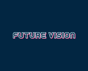 Neon Tech Future logo design