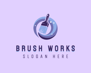 Brush - Painting Paint Brush logo design