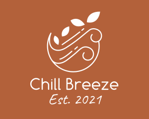 Autumn Breeze Leaf logo design