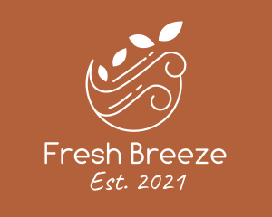 Breeze - Autumn Breeze Leaf logo design