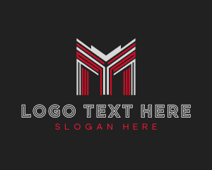 Professional - Geometric Generic Letter M logo design