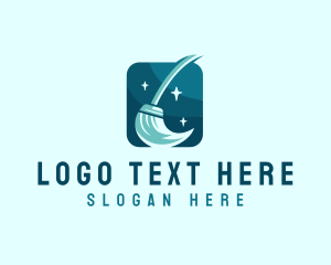 Hygiene - Mop Cleaning Sanitation logo design
