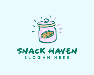 Cookie Jar Pastry logo design