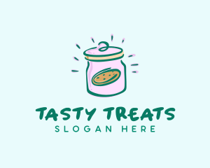 Cookie Jar Pastry logo design