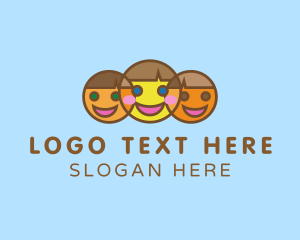 Boy - Happy Children Organization logo design