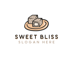 Sugar - Brownies Cake Dessert logo design