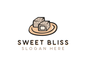 Brownies Cake Dessert    logo design