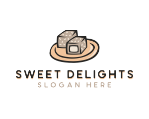 Brownies Cake Dessert    logo design