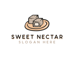 Brownies Cake Dessert    logo design