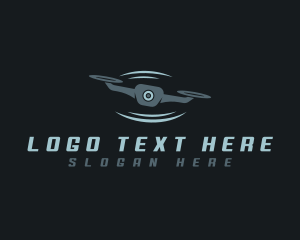 Videography - Fly Drone Camera logo design