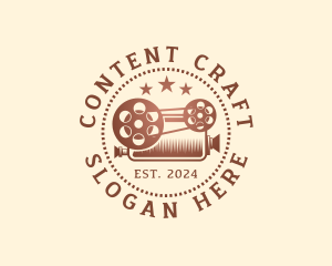 Movie Film Camera logo design