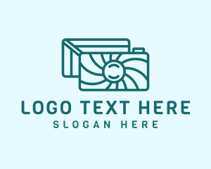 Vlogger - Magical Swirl Photography logo design