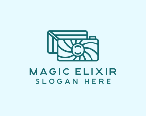 Magical Swirl Photography logo design