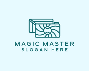 Magical Swirl Photography logo design