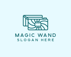 Magical Swirl Photography logo design