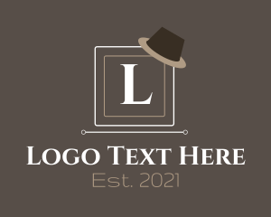 Old Style - Vintage Hat Letter logo design