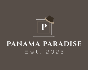 Panama - Rustic Fashion Hat logo design