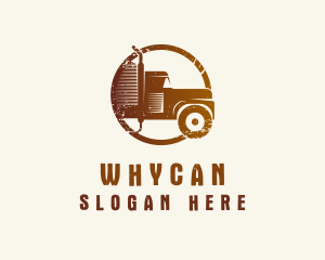 Freight - Automotive Transportation Truck logo design