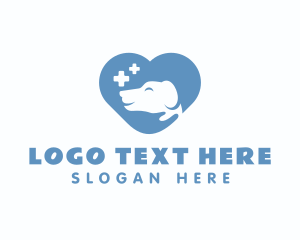 Vet - Dog Animal Veterinary logo design