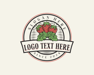 Homegrown Organic Strawberry Logo