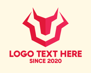 Bull - Tech Red Bull logo design