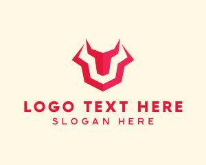 Livestock Red Bull logo design