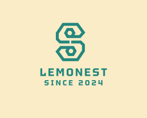 Digital Letter S Line Business Logo