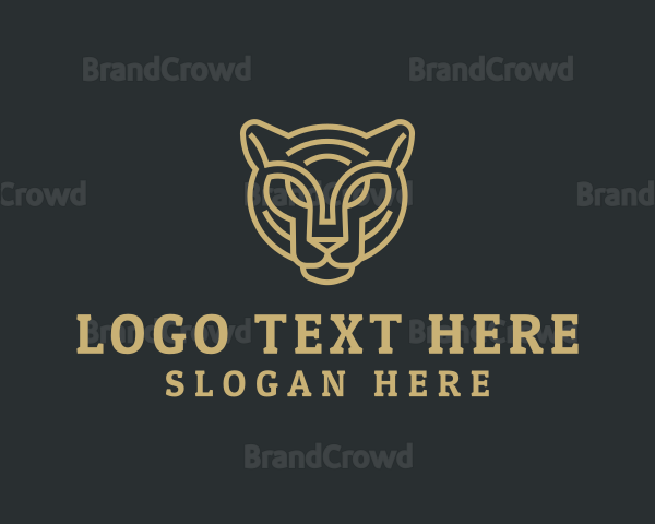 Safari Tiger Animal Logo