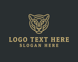 Feral - Safari Tiger Animal logo design