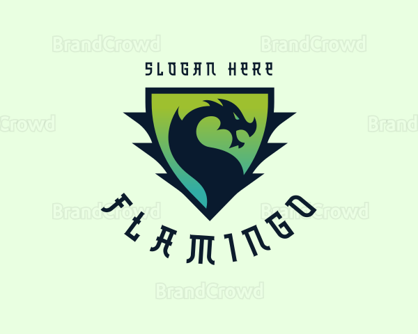 Gaming Dragon Shield Logo
