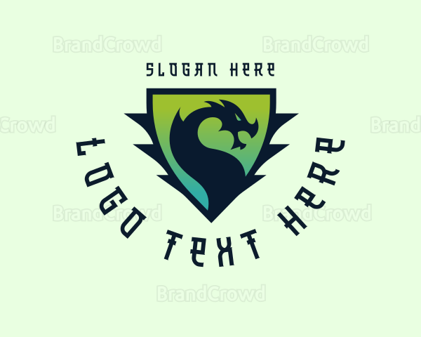 Gaming Dragon Shield Logo